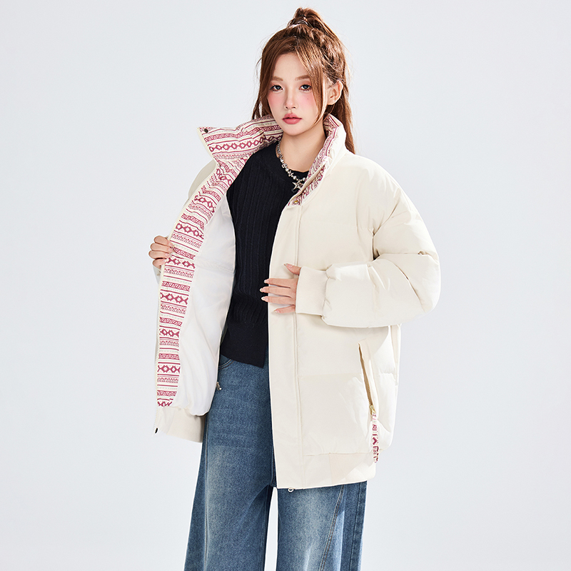 冬季百搭休闲撞色立领棉衣休闲棉服外套A321-MY8832-P89，男装棉衣，电商A321