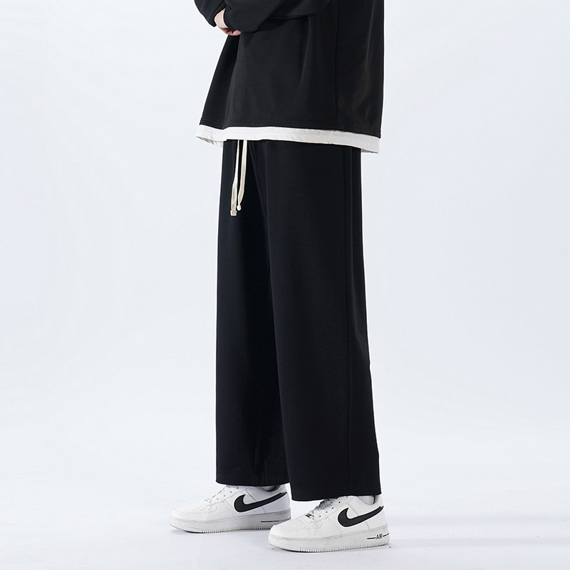 2022秋季新款男士纯色直筒长裤卫裤休闲裤A321-K135-P30,男装休闲裤,电商A321