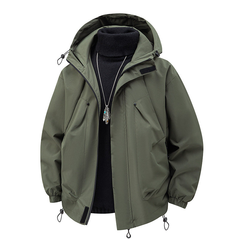 现货冲锋衣外套男春秋户外防水工装夹克登山服A321-J745-P65,男装夹克,电商A321
