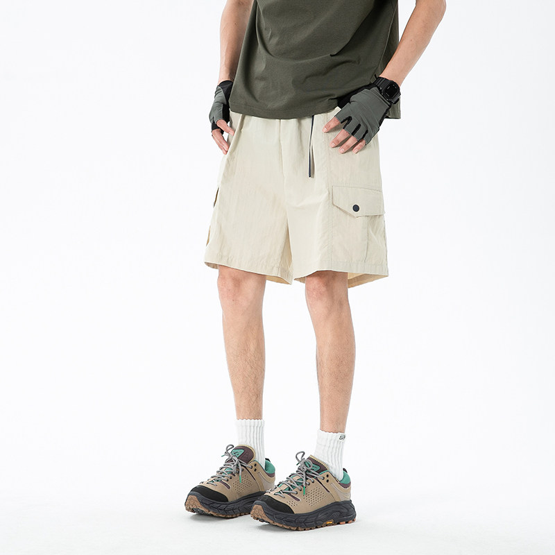 夏季男女百搭工装裤户外潮牌机能休闲短裤A321-K2388-P42图片