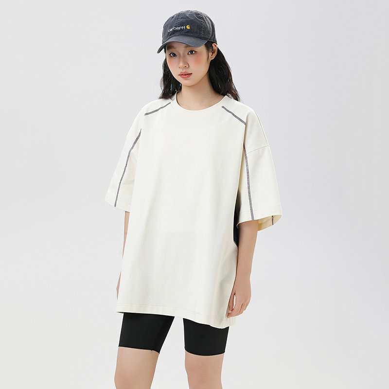 美式短袖T恤冰感夏季250G潮牌宽松休闲百搭上衣A321-TX216-P45,男装T恤,电商A321