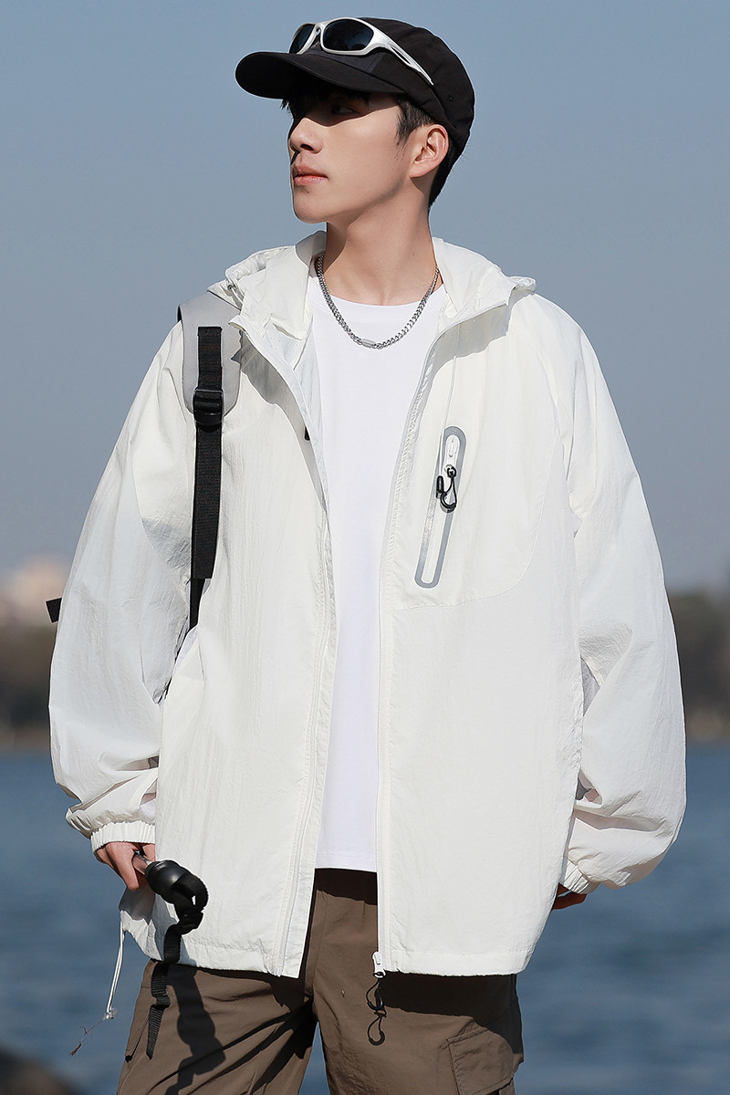 夏季防晒服轻薄休闲外套轻量户外防晒衣A321-FS7734-P55,男装防晒衣,电商A321