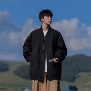 外套男春秋款潮牌飞行员夹克上衣休闲棒球服A321-J7860-P60图片