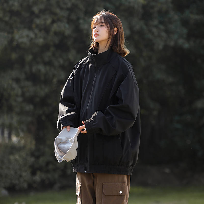美式工装夹克春秋棒球服飞行员外套A321-J7866-P68图片