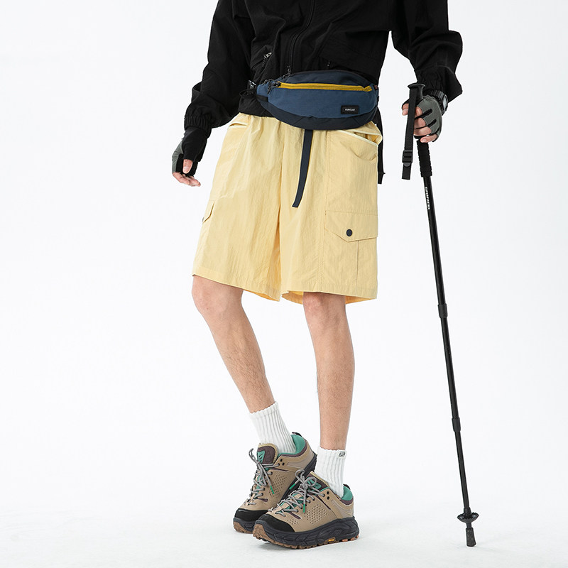 夏季男女百搭工装裤户外潮牌机能休闲短裤A321-K2388-P42,男装牛仔裤,电商A321