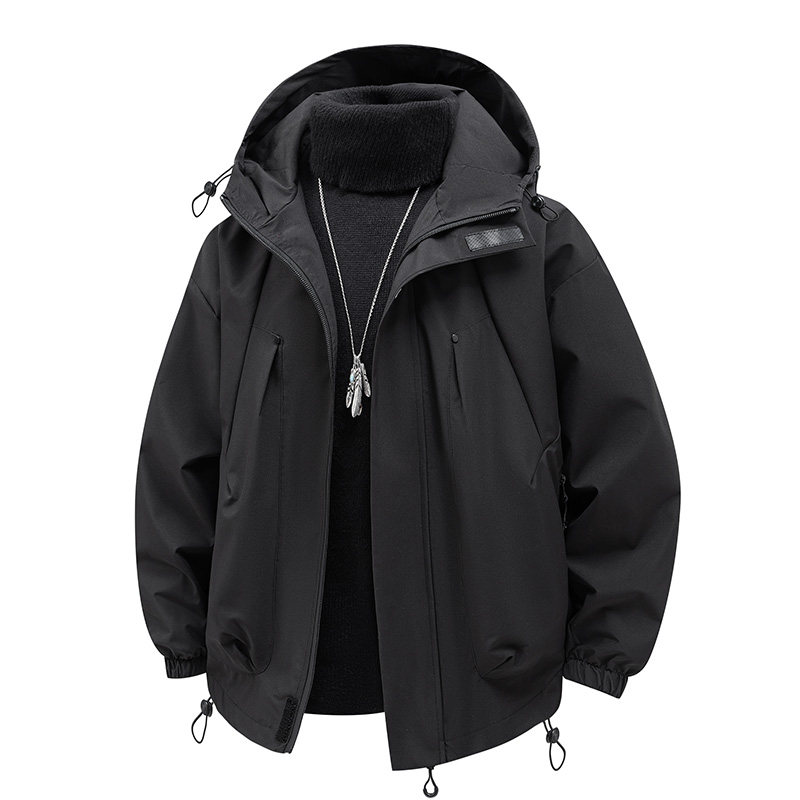 现货冲锋衣外套男春秋户外防水工装夹克登山服A321-J745-P65,男装夹克,电商A321