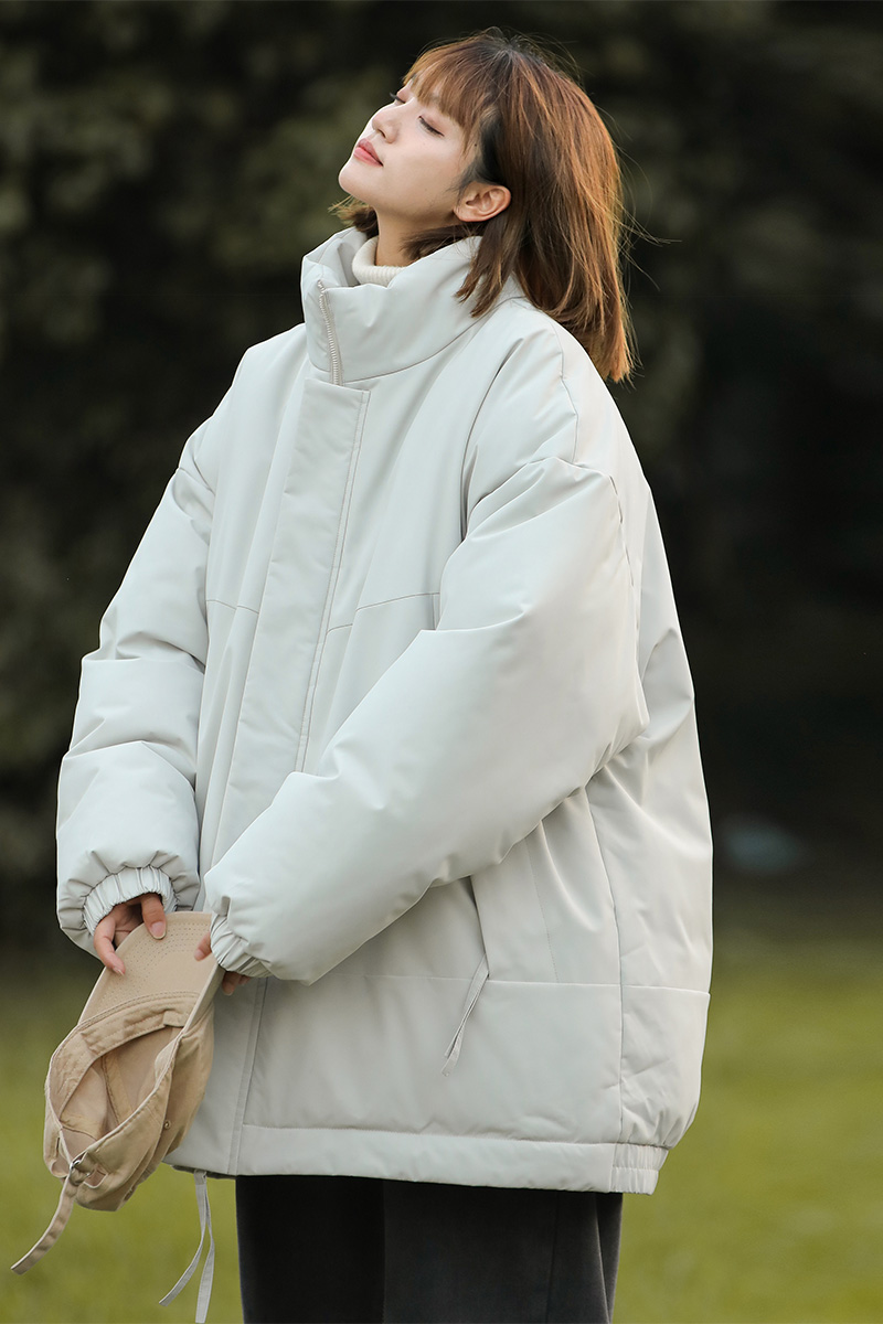 冬季纯色百搭保暖棉衣加厚立领休闲棉服A321-MY8808-P85，男装棉衣，电商A321