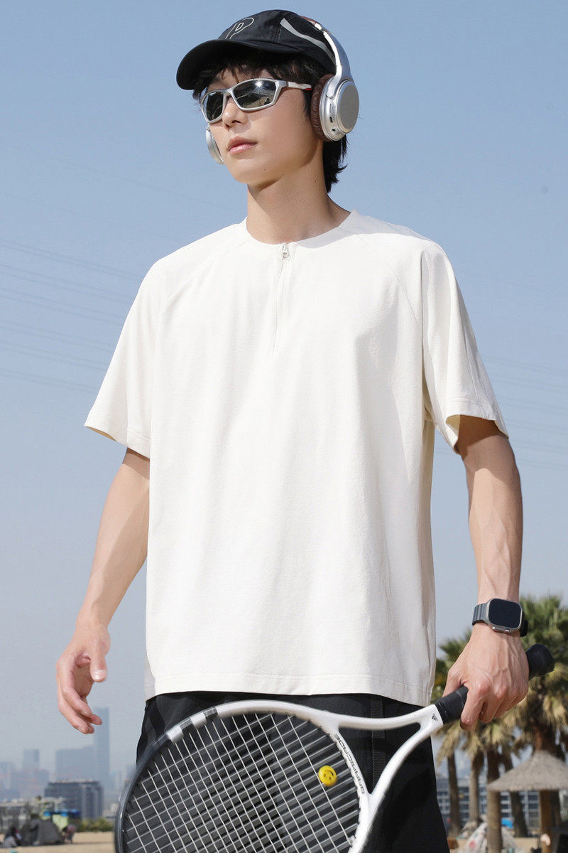 夏季冰感速干男女短袖T恤潮牌t恤休闲上衣A321-TX310-P45,男装T恤,电商A321