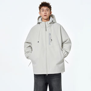 春秋男女百搭休闲连帽工装夹克外套A321-J7985-P75,男装夹克,电商A321