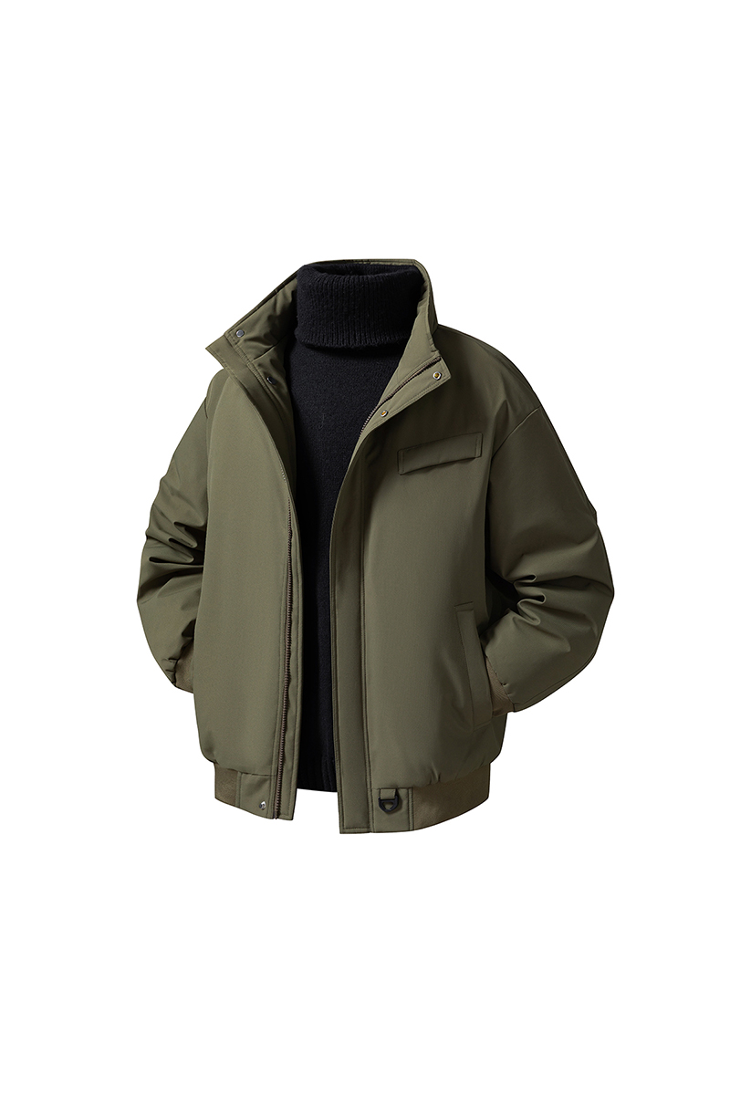 冬季工装休闲立领百搭棉衣外套宽松棉服A321-MY8833-P89，男装棉衣，电商A321