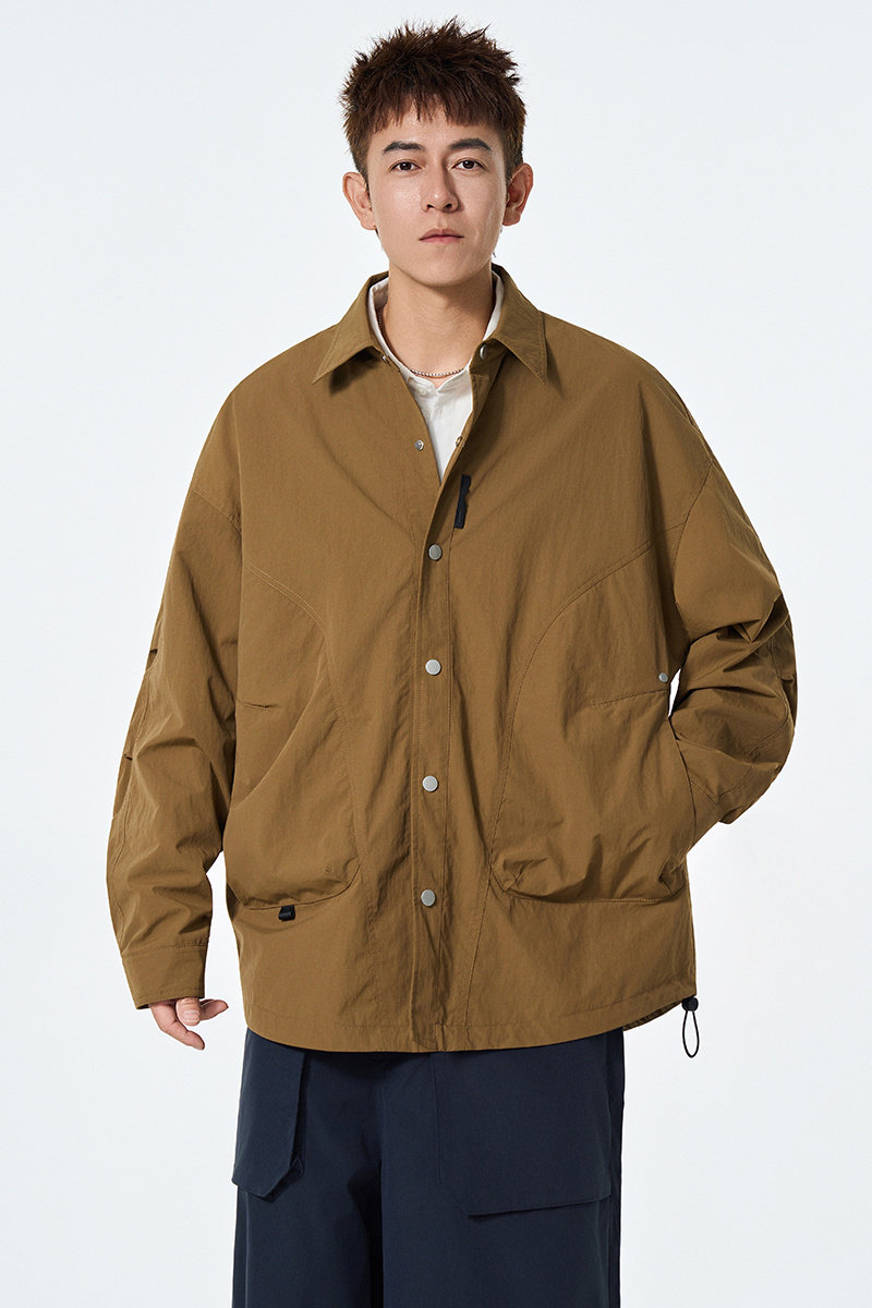 春秋男女纯色夹克外套工装上衣A321-J7962-P75,男装夹克,电商A321
