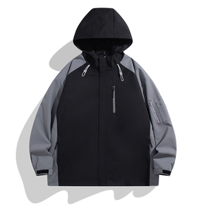 现货冲锋衣男女户外防风防水夹克外套潮牌登山服A321-J7839-P70图片