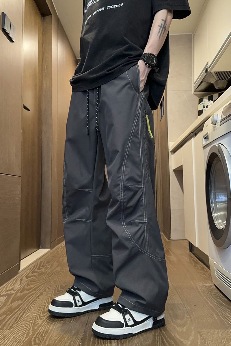 户外软壳冲锋裤男春秋潮牌三防速干伞兵裤A321-K9878-P55,男装休闲裤,电商A321