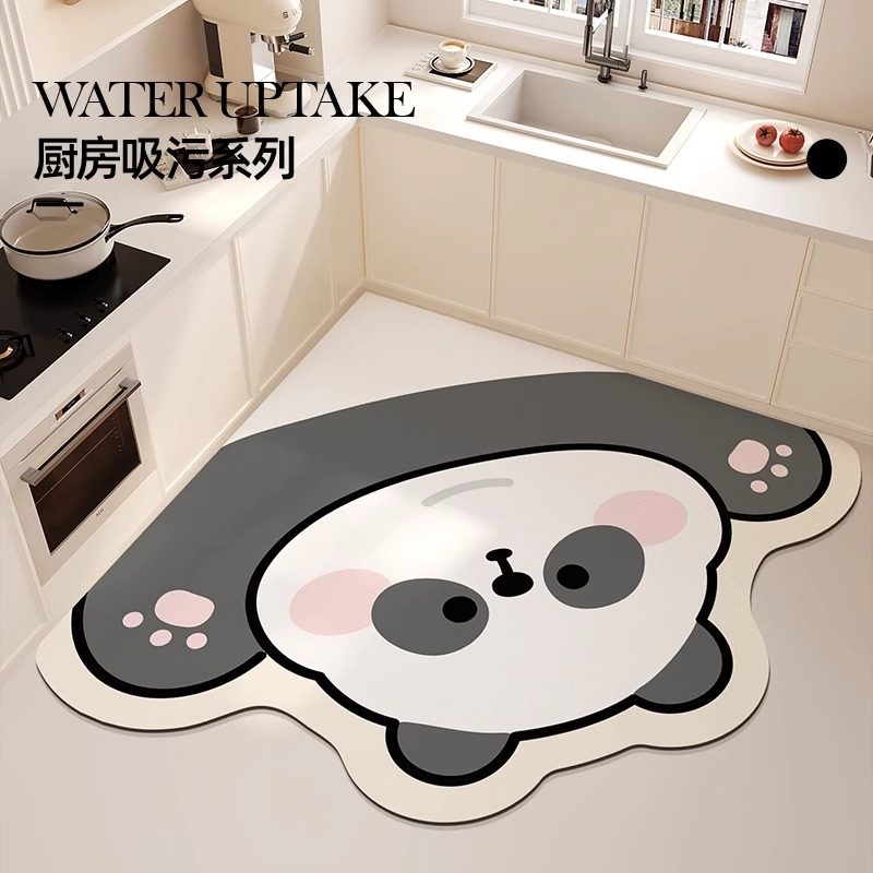 厨房吸水地垫硅藻泥软垫家用可擦免洗可裁剪防滑脚垫进门玄关地毯,居家布艺,厨房地垫,淘宝优惠券,粉丝福利购,淘宝优惠卷