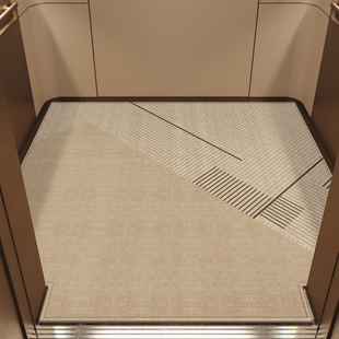 2026新款电梯轿厢地垫防滑耐磨门口进门脚垫家用免洗可擦圈绒地毯