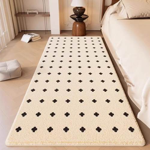 【热卖推荐】卧室仿羊绒床边地毯