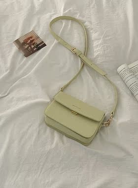 DRYWORLD百搭ins斜挎包包女小众潮时尚韩国小方包高级洋气单肩小