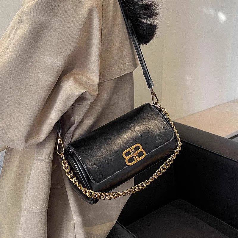 时尚小众品牌女2025高颜值真皮高级复古新款百搭斜挎包手提小方包,箱包皮具/热销女包/男包,腋下包,淘宝优惠券,粉丝福利购,淘宝优惠卷