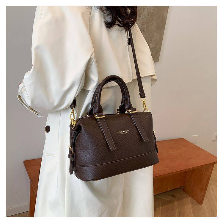 高质感波士顿复古大容量通勤休闲百搭手提单肩斜挎包女,箱包皮具/热销女包/男包,小方包,淘宝优惠券,粉丝福利购,淘宝优惠卷