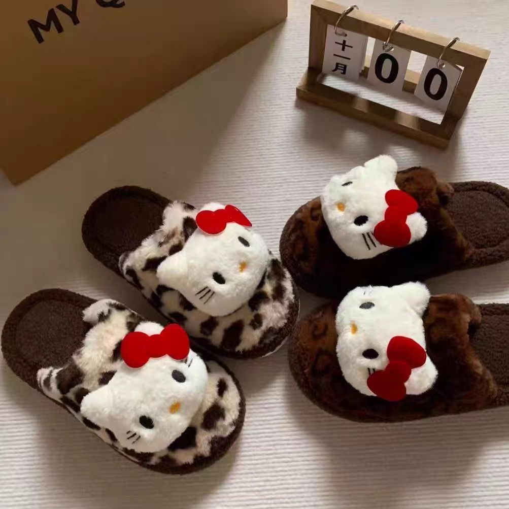 卡通拖鞋居家kt猫少女防滑