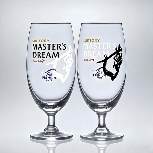 三得利梦大师精酿玻璃高脚杯