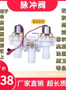 适用于法恩莎16163安华S7/13017浪鲸/金牌智能马桶脉冲阀冲水阀