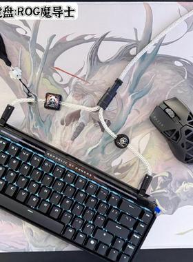 winshop原创一拖二双头8k电竞磁轴线机械键盘数据线桌搭潮牌TypeC