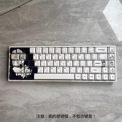 玛奇玛键帽pbt热升华支持wooting60hm66made68atk68a75ez63mad68