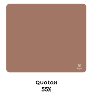 【Zoomer同款】QuotaxGaming 高阶版 55%  均衡型鼠标垫