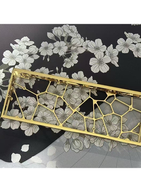 sora60键盘镂空铝壳V2升级款标准GH60铝壳适配wooting rakka iso