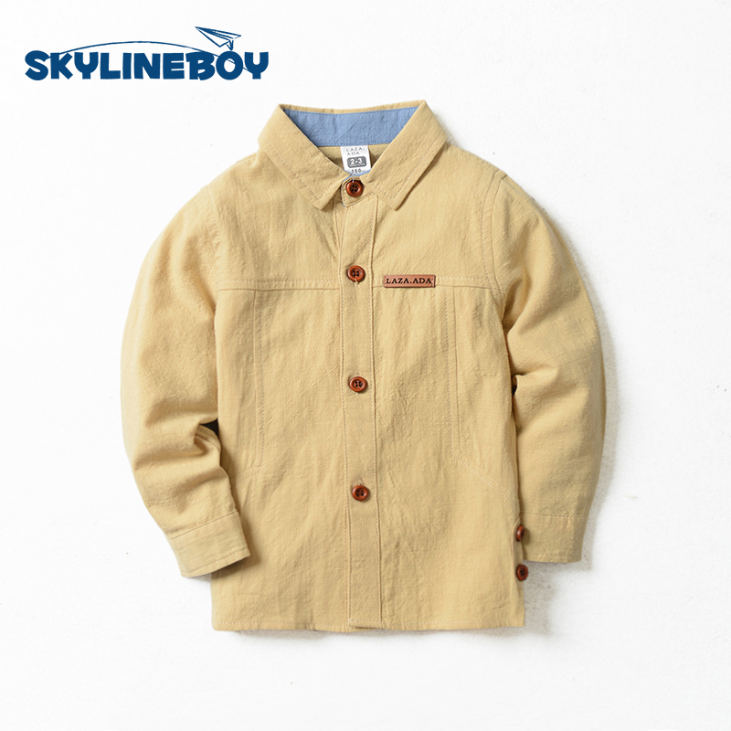 Chemise garcon SKYLINE BOY à manche longue - Ref 2075320 Image 1