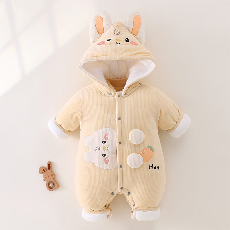 宝宝冬季棉服新生儿280g夹棉冬季棉衣加厚连帽连体衣婴幼儿外出服,童装/婴儿装/亲子装,连身衣/爬服/哈衣,淘宝优惠券,粉丝福利购,淘宝优惠卷