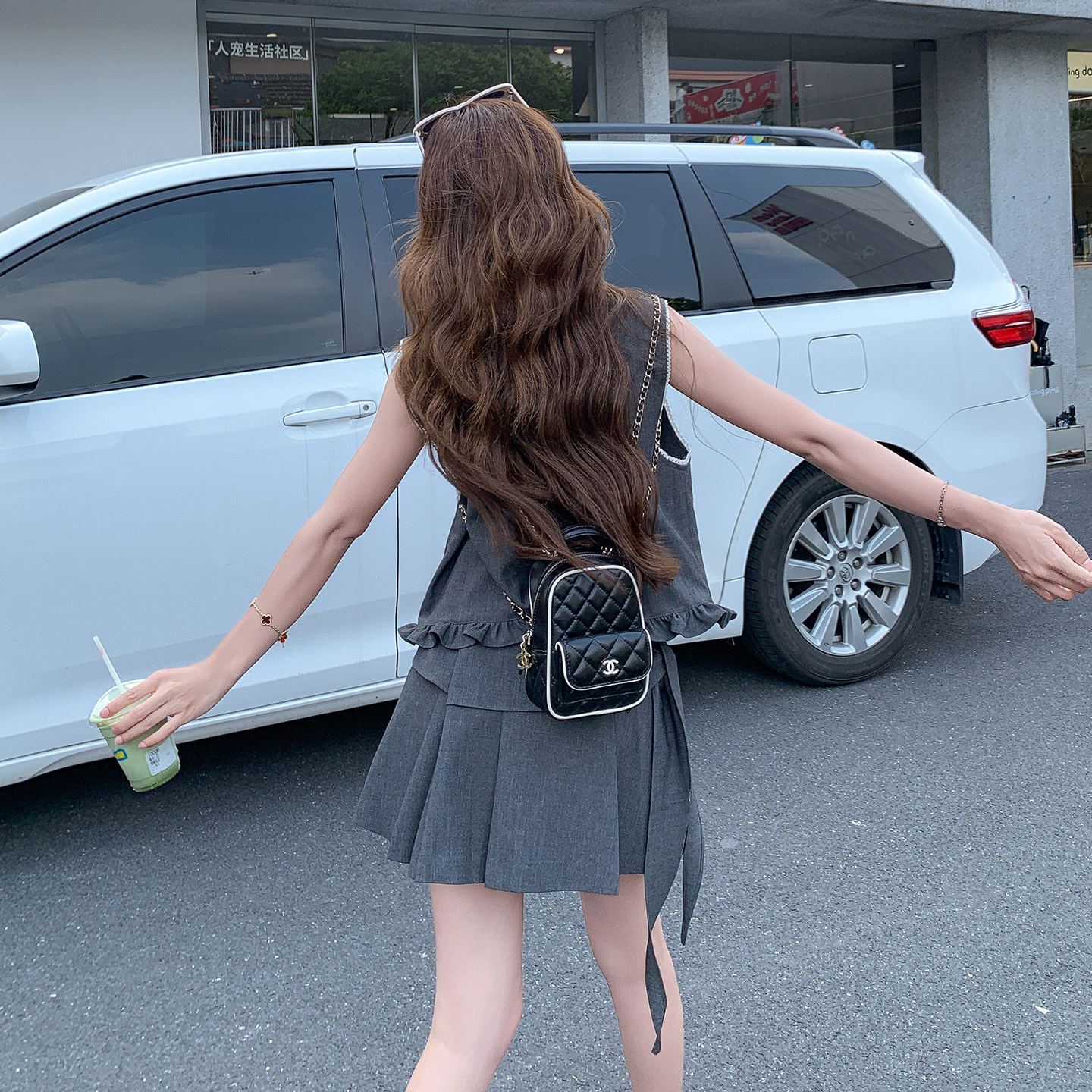 夏款百搭小个子套装2C393-9820P165控268,女装连衣裙,浙宝211