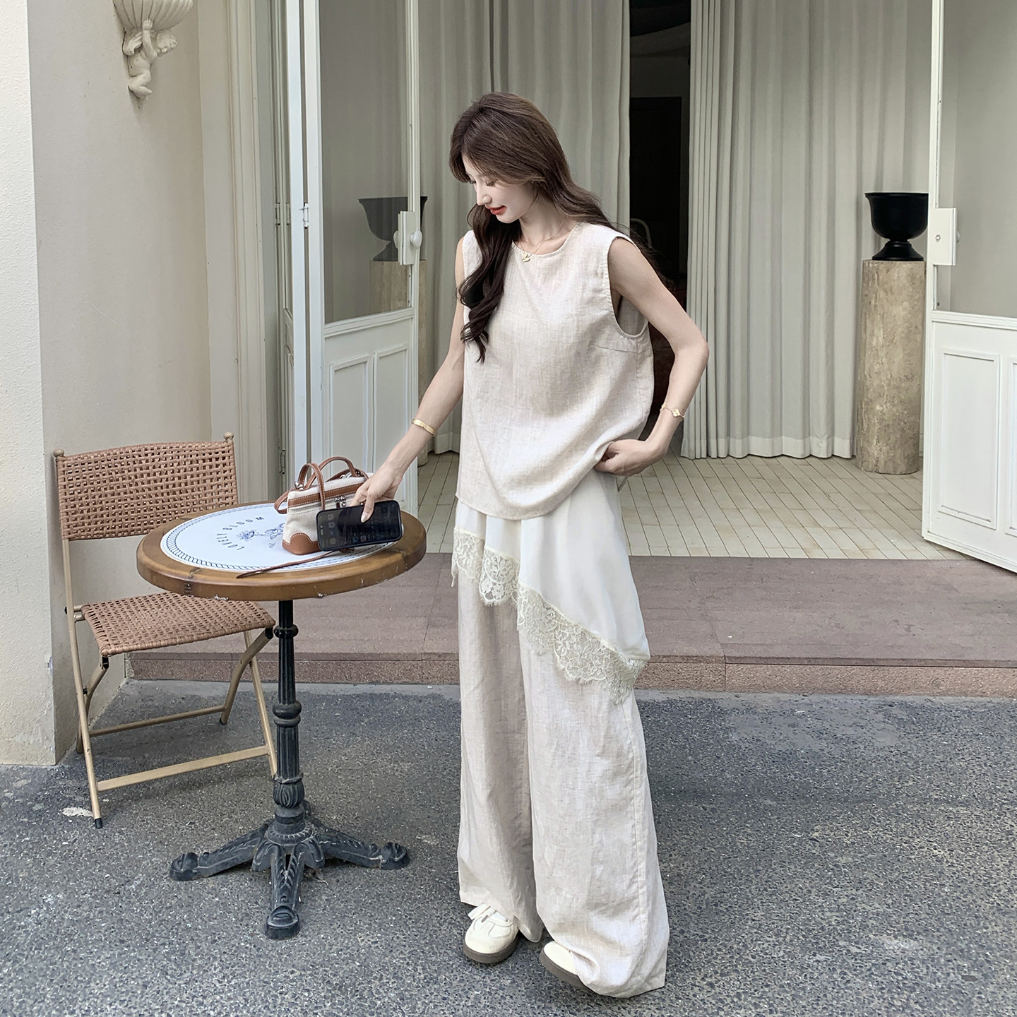 2026夏款新款亚麻套装-2C393-9827P185控298，女装连衣裙，浙宝211