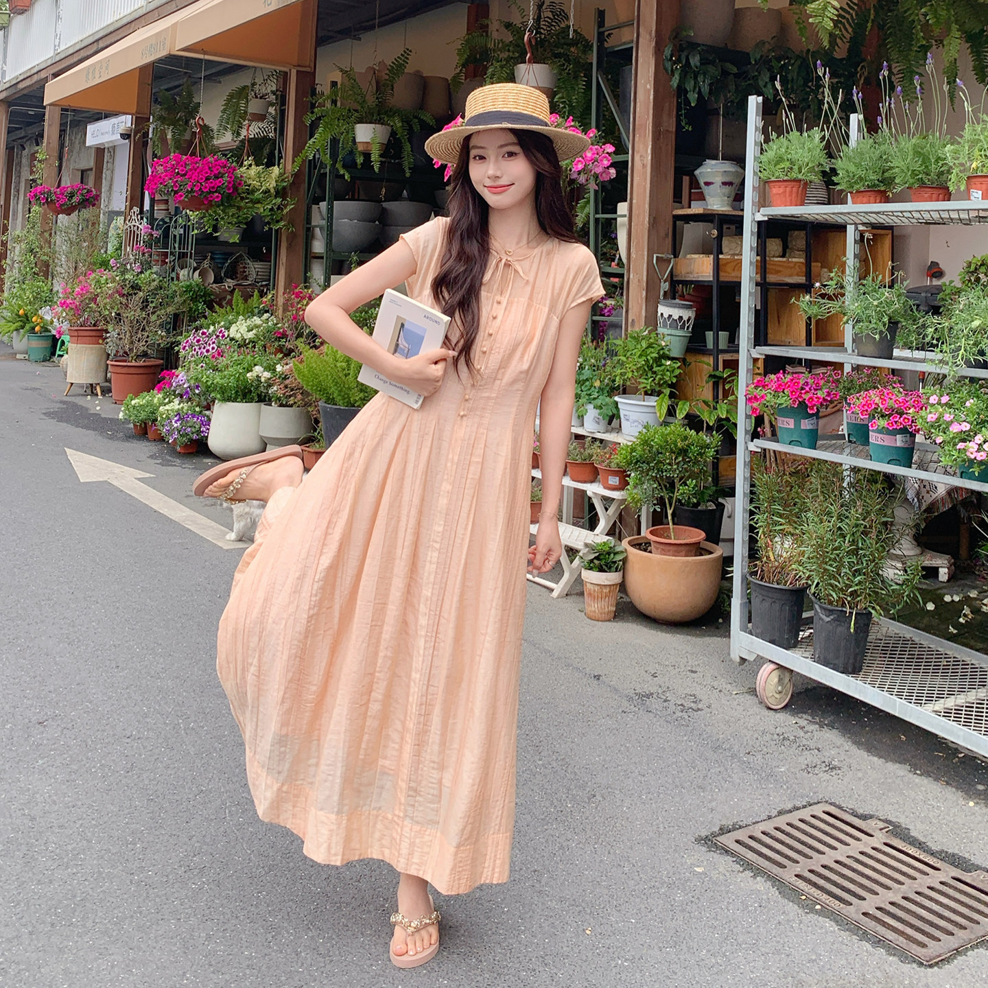 夏款新款连衣裙-2C393-9822P155控248,女装连衣裙,浙宝211