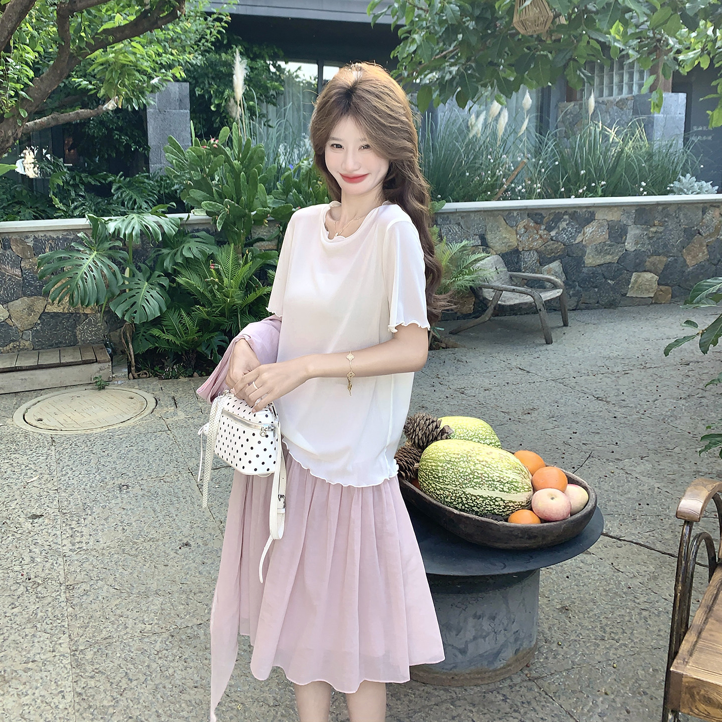 2026夏款新款甜美四件套套装2c393-9832P185控298,女装套装/套裙,浙宝211