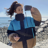 2025冬款现货新款跑量撞色棉衣211-A17P145控218，女装棉衣/棉服，浙宝211