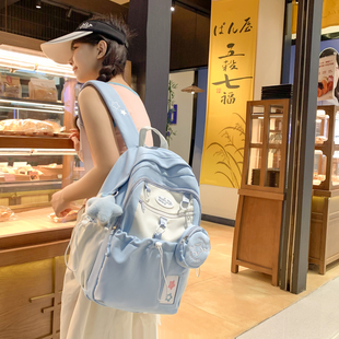 初中大容量高颜值双肩背包 可爱学生少女双肩包韩版