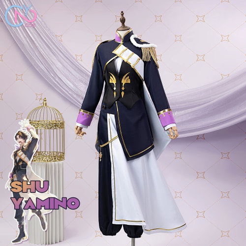 次元二COS动漫服装彩虹社虚拟主播shuyamino共通衣装 cos服预售