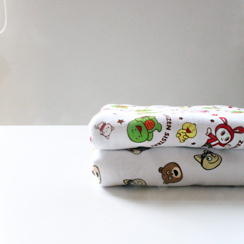 卡通婴儿A类纯棉针织汗布精梳全棉宝宝短袖T恤背心睡衣布料一米价,居家布艺,海绵垫/布料/面料/手工diy,淘宝优惠券,粉丝福利购,淘宝优惠卷