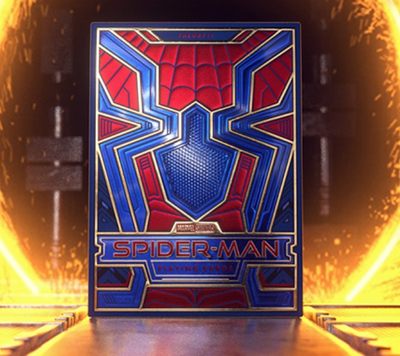 默默纸牌spider man deckT11蜘蛛侠联名高颜值花切魔术收藏扑克牌