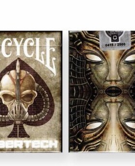 默默纸牌Bicycle Cybertech deck超人类美国收藏花切限量版扑克牌