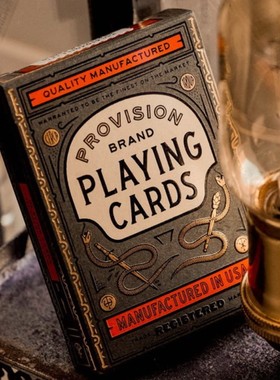 默默纸牌Provision deck美国进口 Theory11收藏花切扑克牌