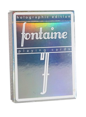默默纸牌 Holo Fontaine deck 台湾产全息镭射炫彩方丹扑克牌