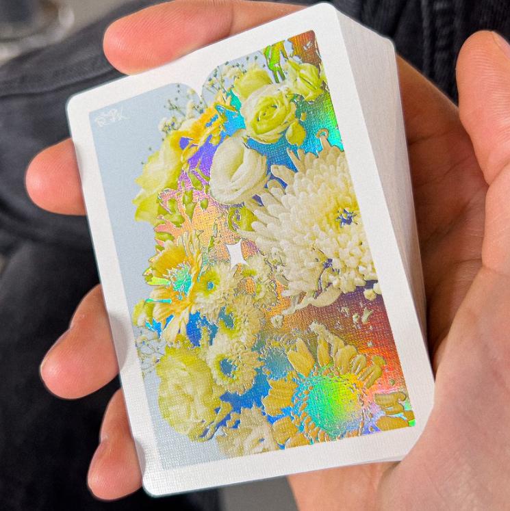 默默纸牌DG Holo graphic Sepal 花萼 Dealersgrip 花切收藏扑克