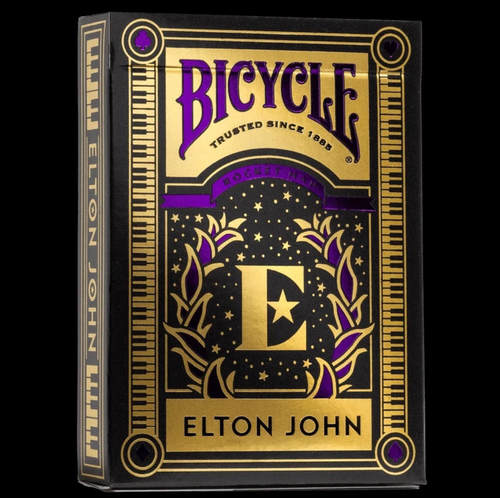 默默纸牌Bicycle Elton John 单车埃尔顿约翰花切魔术收藏扑克牌