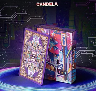 默默纸牌Candela坎德拉 Barry出品原创设 进口收藏花切魔术扑克牌