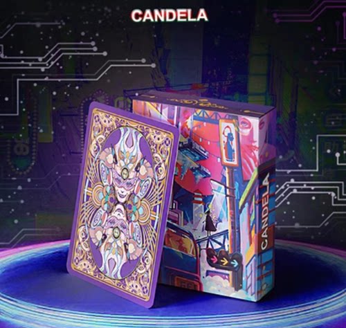 默默纸牌Candela坎德拉 Barry出品原创设 进口收藏花切魔术扑克牌
