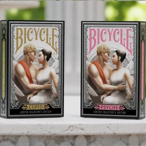 默默纸牌bicycle Psyche deck美国丘比特爱神魔术收藏款扑克牌