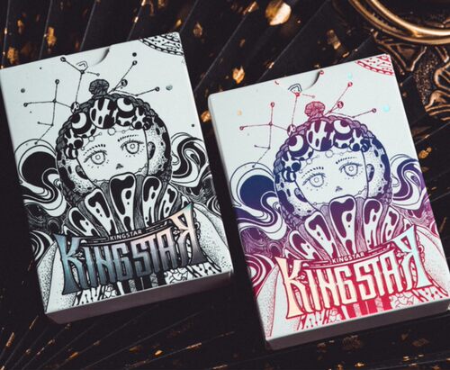 默默纸牌云梦山海V2 KING STAR 十二章纹国潮收藏扑克牌黑白彩色